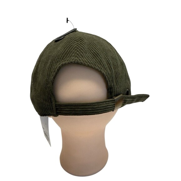 Women's Sonoma Green Curvre Brim Corduroy Baseball Cap Hat Sporty Adjustable NW - Picture 3 of 7
